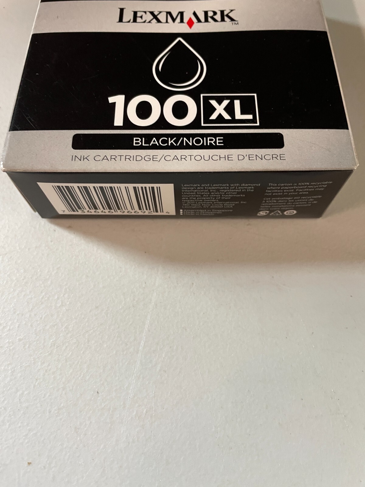 Lexmark 100 XL Genuine Black INK 100xl for S815 S301 S305 S405 S505 S605 Pro905