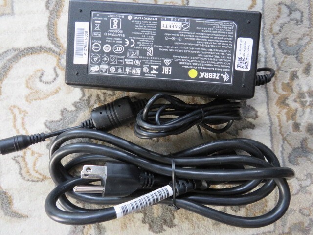 Genuine Zebra Power Adapter ZD410 ZD420 ZD620 ZXP3 ZD421 ZD621 ZD500 printer