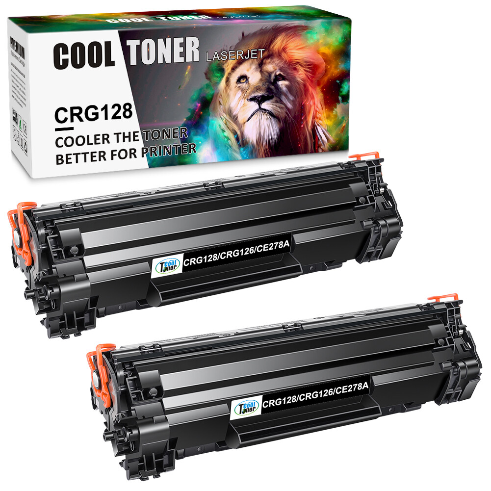 2PK High Yield Toner CRG-128 Compatible With Canon ImageCLASS D550 D530 MF4880dw