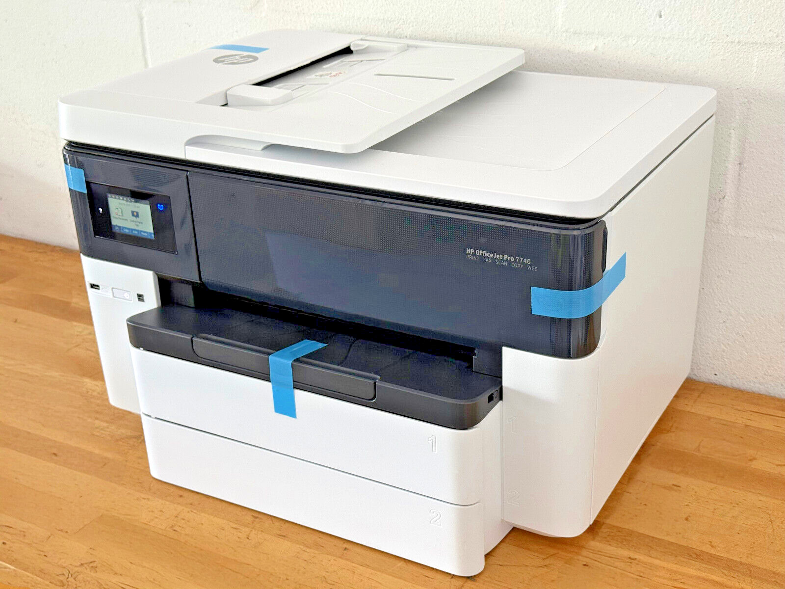 HP OfficeJet Pro 7740 Wide Format All-in-One Printer G5J38A – FULLY TESTED