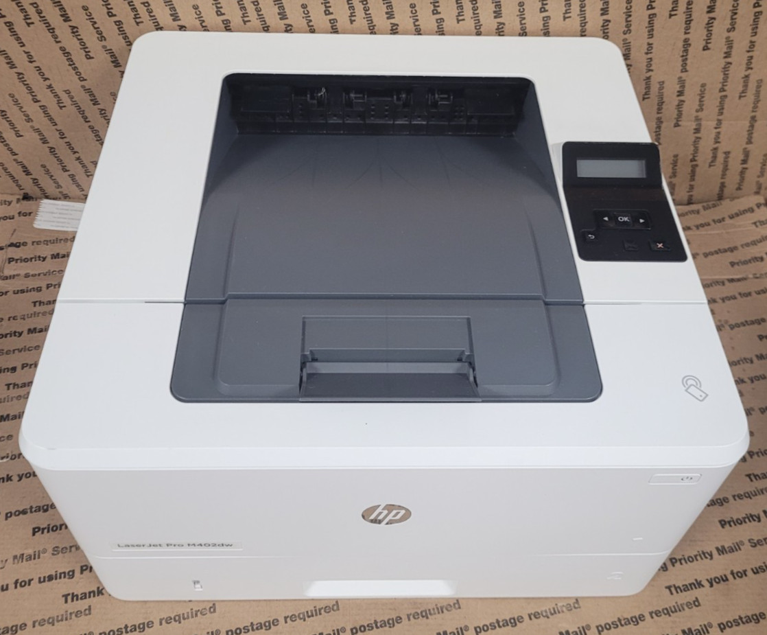 HP LaserJet Pro M402dw Monochrome Laser Printer 152,269 PAGES *LOW INK (TESTED)