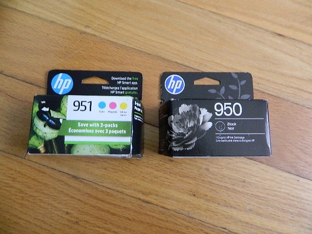2027 SET 4 GENUINE HP 950 951 CARTRIDGES OFFICEJET PRO 8100 8600 FACTORY SEALED