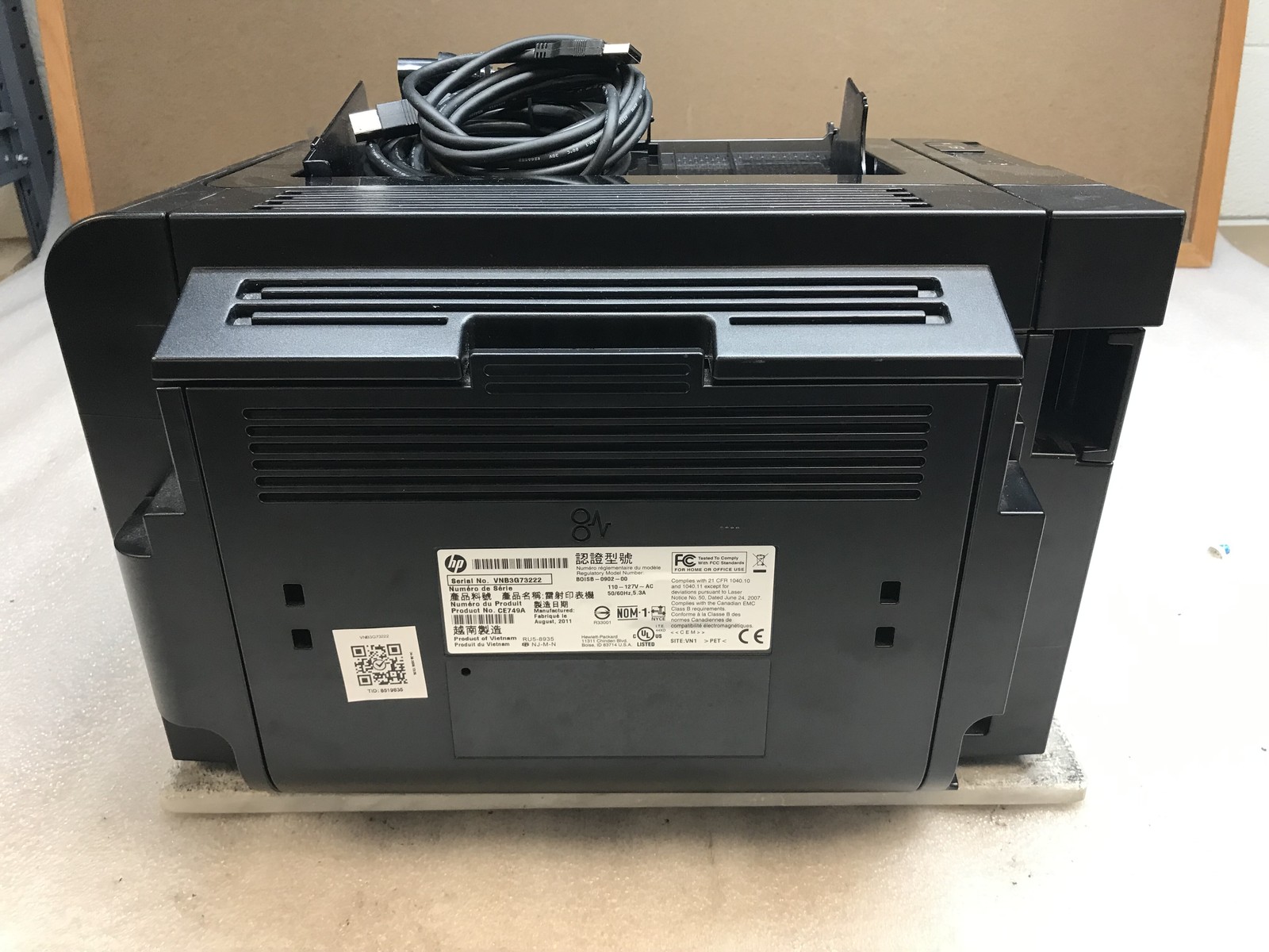 HP LaserJet P1606dn CE749A Mono Laser Printer 32MB Duplex 52K Page Count