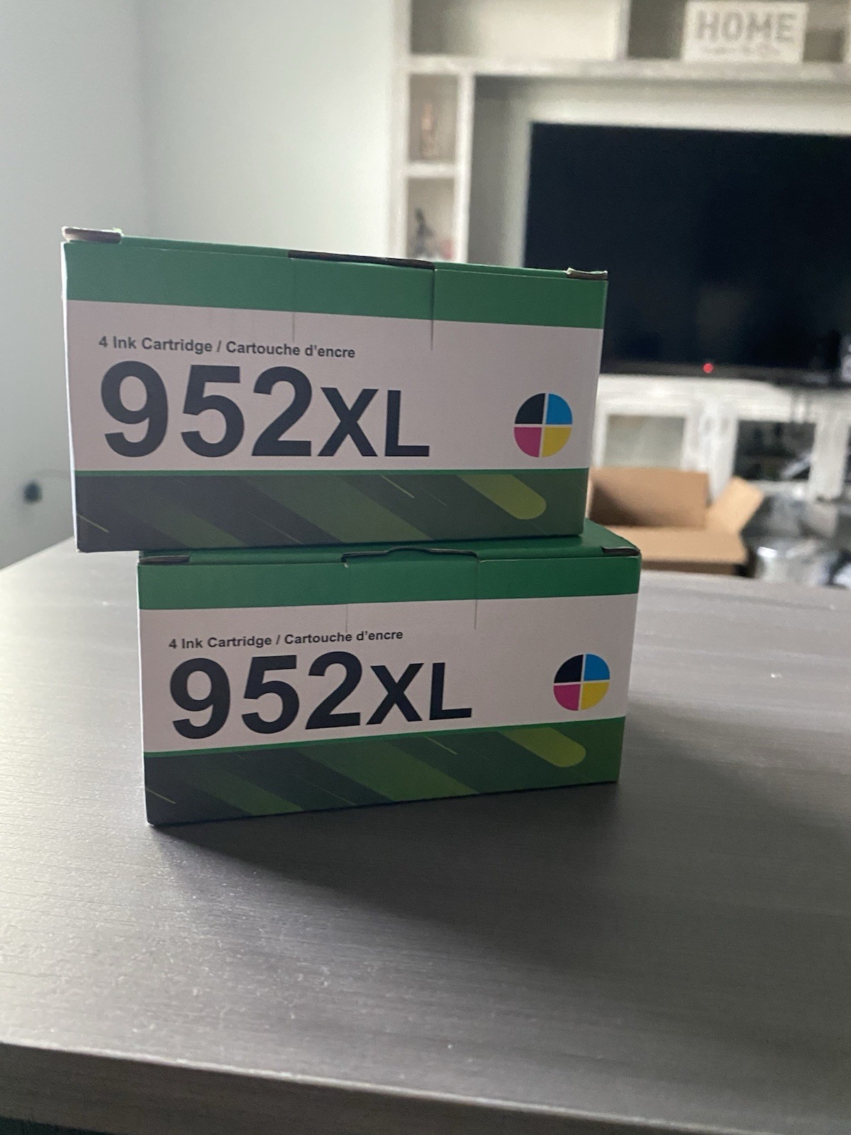 NEW – 2 Packs Of 952XL Ink Cartridges Combo Pack High Page Yield (4-Pack)