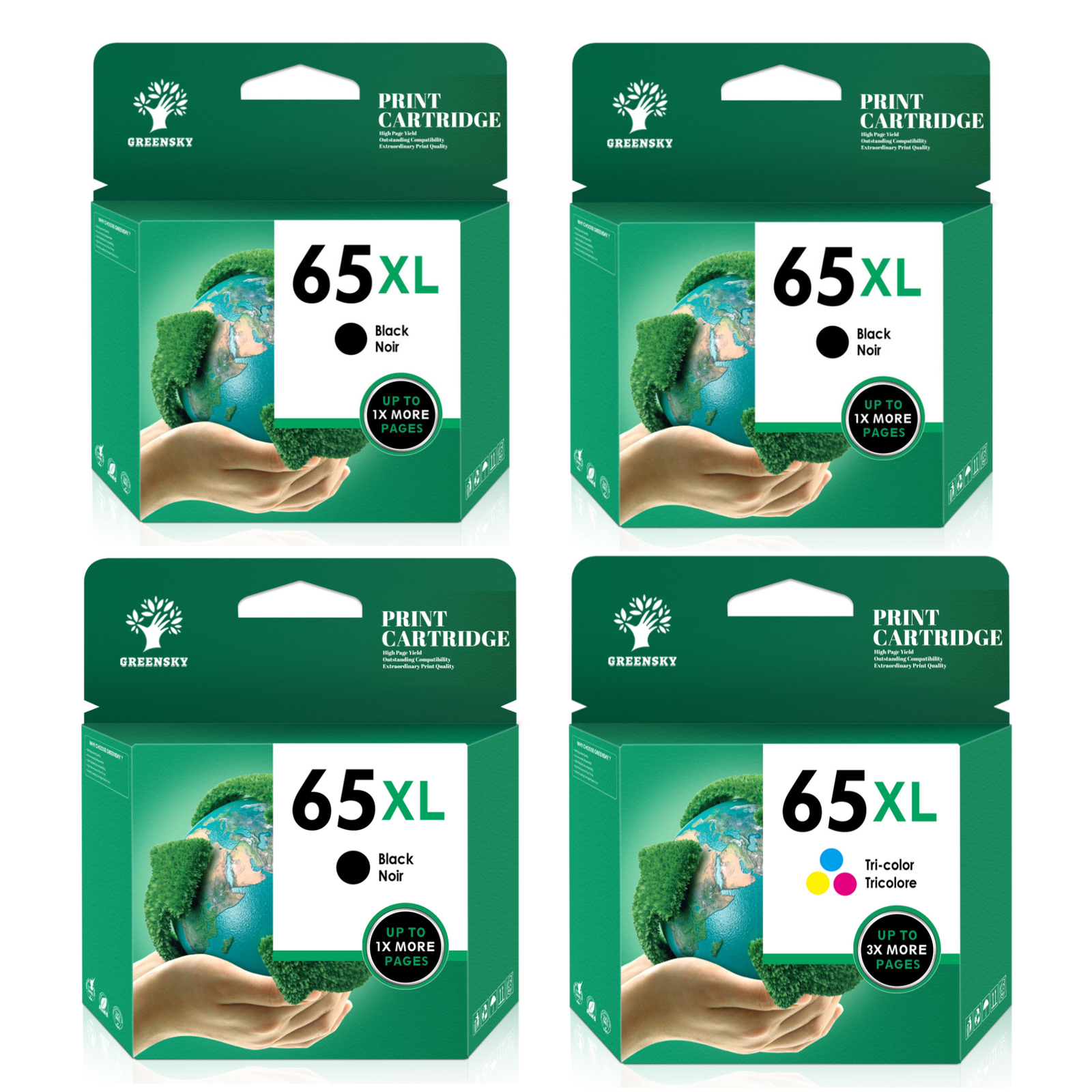 65 XL Ink Cartridge for HP Deskjet 2600 2655 2652 ENVY 5052 5000 5055 65XL lot