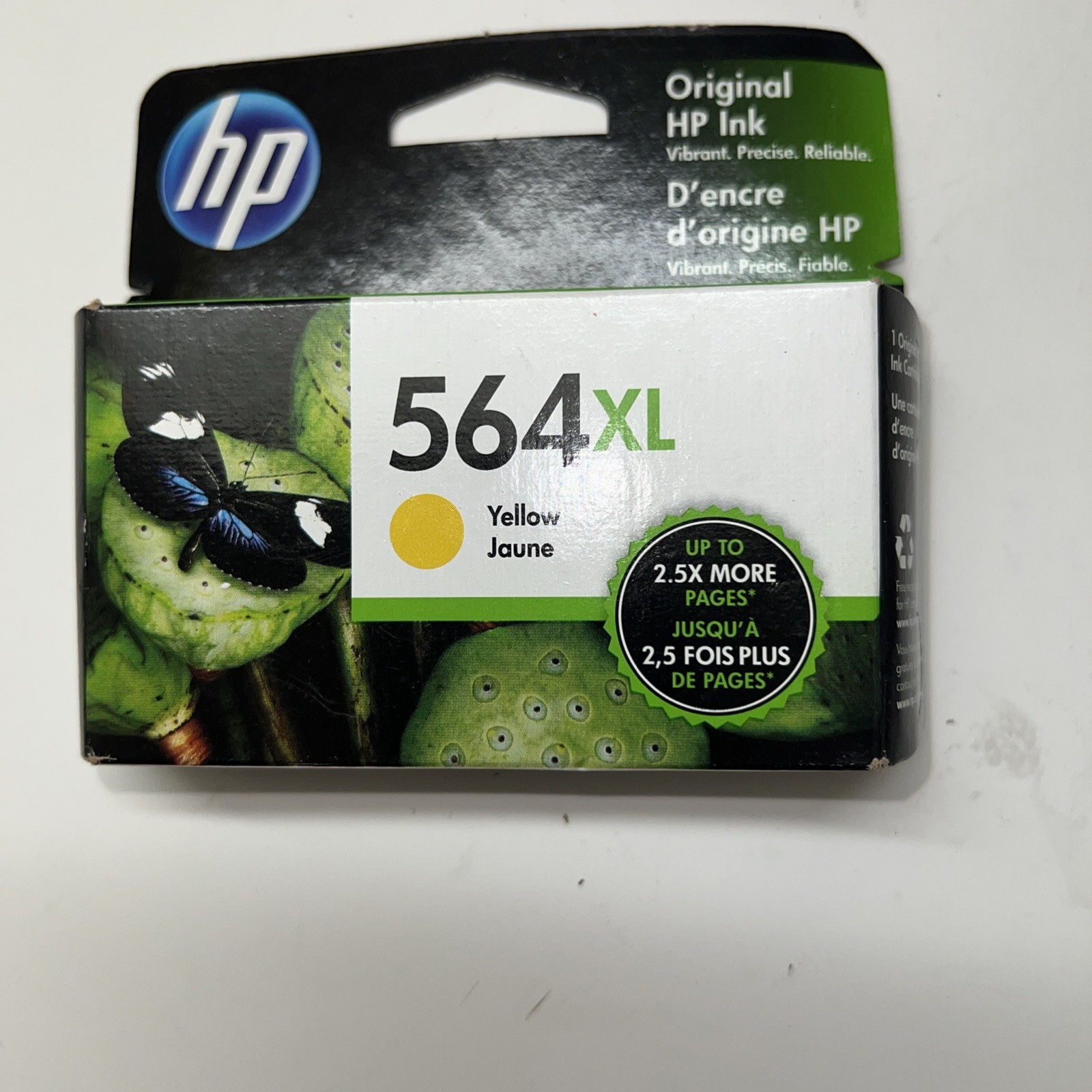 Hp 564XL Black & Tri-Color Ink Catridges Genuine Original, Exp AUG 2022