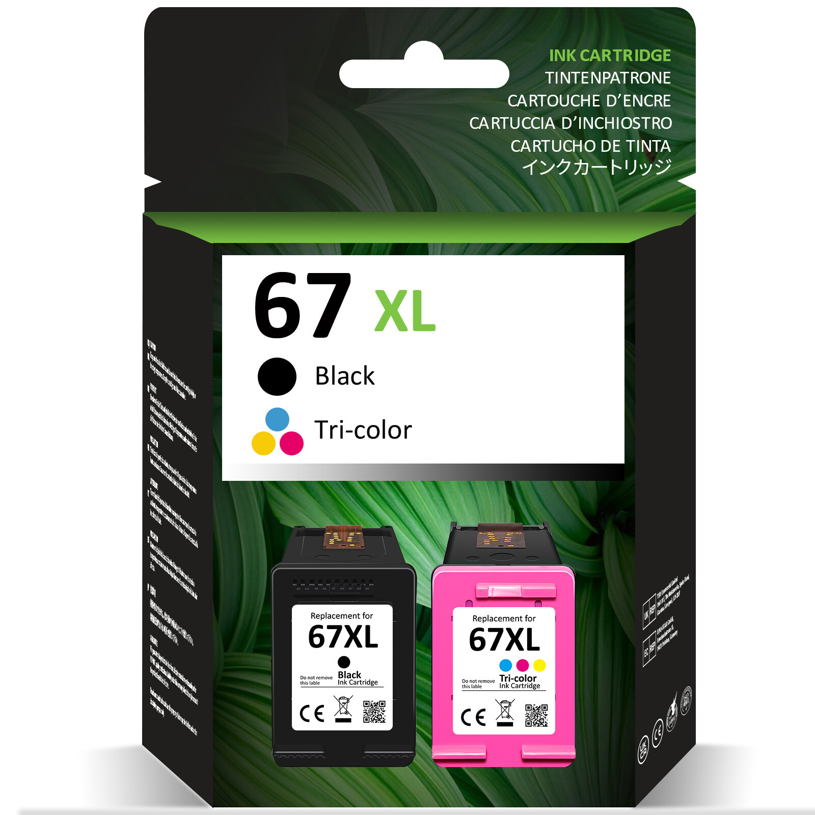 67XL XXL Ink Cartridge for HP Deskjet 2755 4155 4158e 2720e Envy 6010 6055 6020e