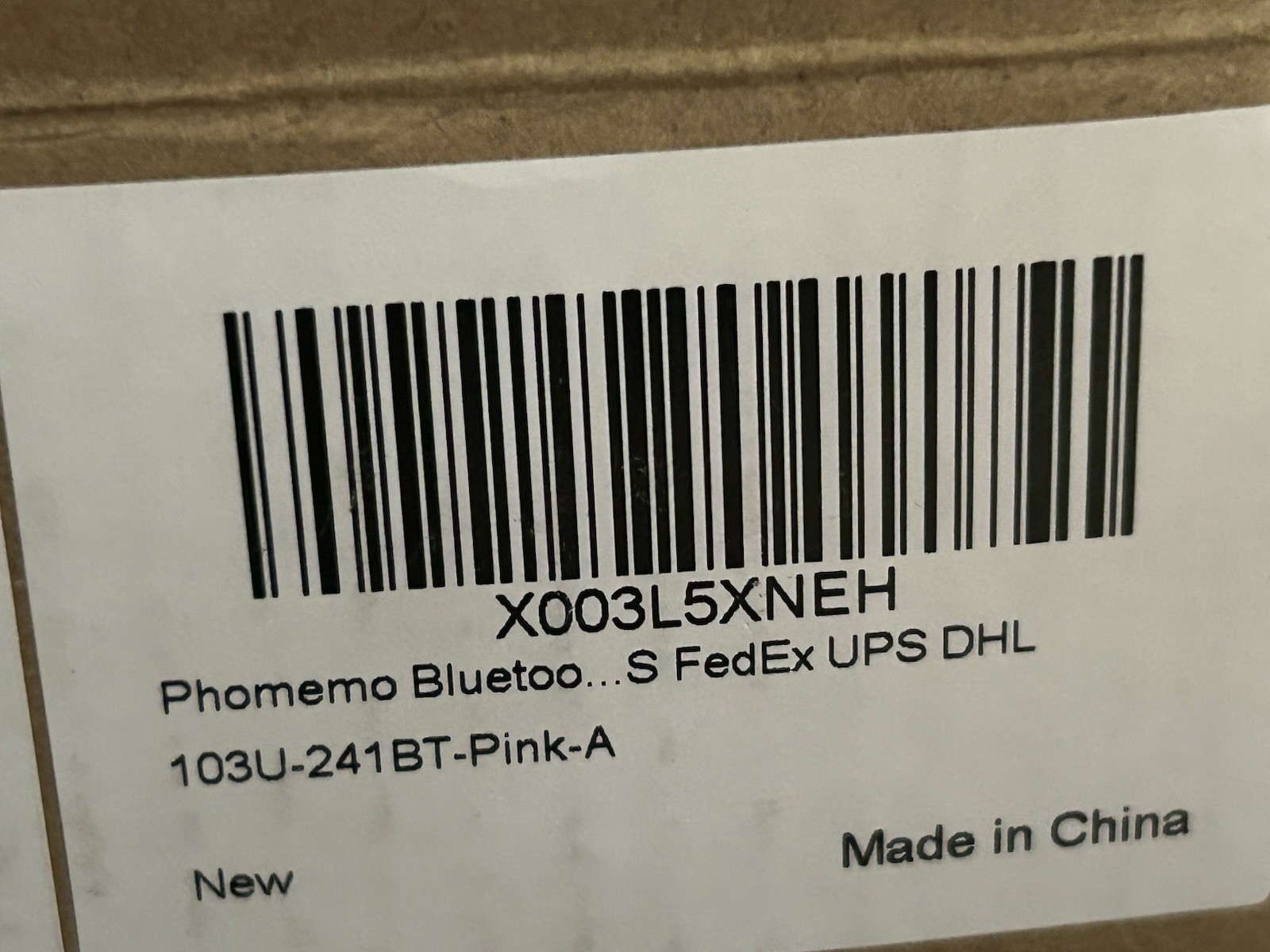 Thermal Label Printer Model PM-241-BT 6.25 x 4.25 Labels New
