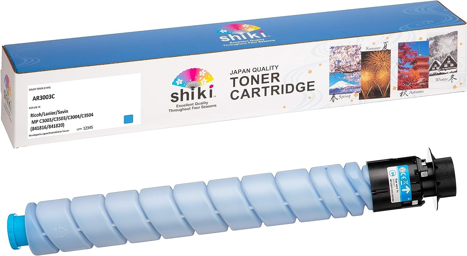Compatible Toner Cartridge for Ricoh/Lanier/Savin MP C3003/C3503/C3004/C3504 Cya