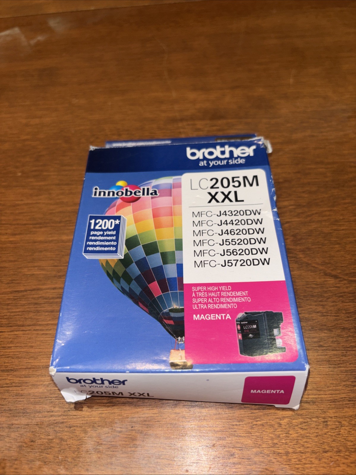 Brother Innobella LC205M XXL Ink Cartridge Magenta Inkjet 1200 Super High Yield