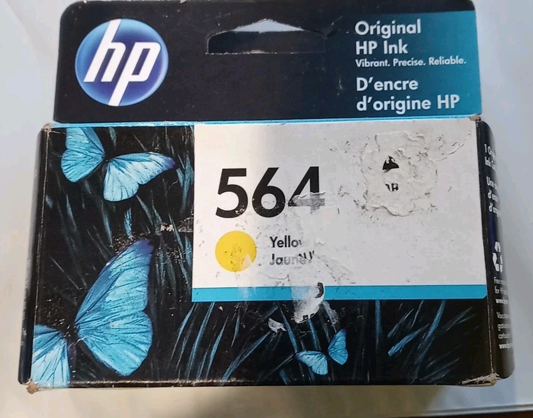 Genuine hp 564 Ink Cartridge – Yellow ( 04/ 2023)