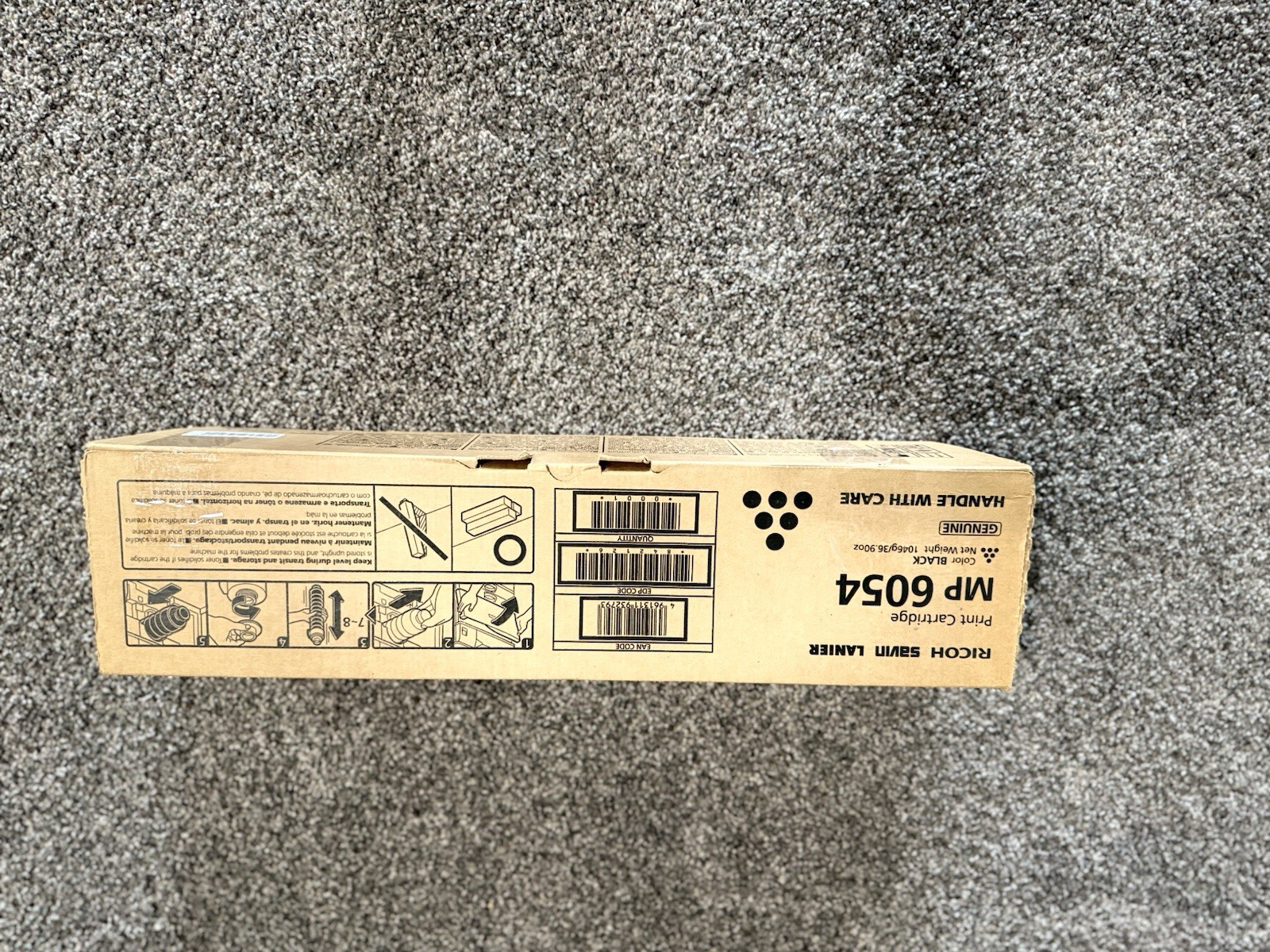 Ricoh MP 6054 Genuine Black Toner Cartridge