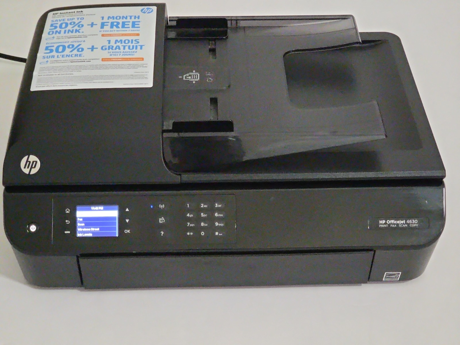 HP Officejet 4630 All-in-One Wireless Inkjet Printer
