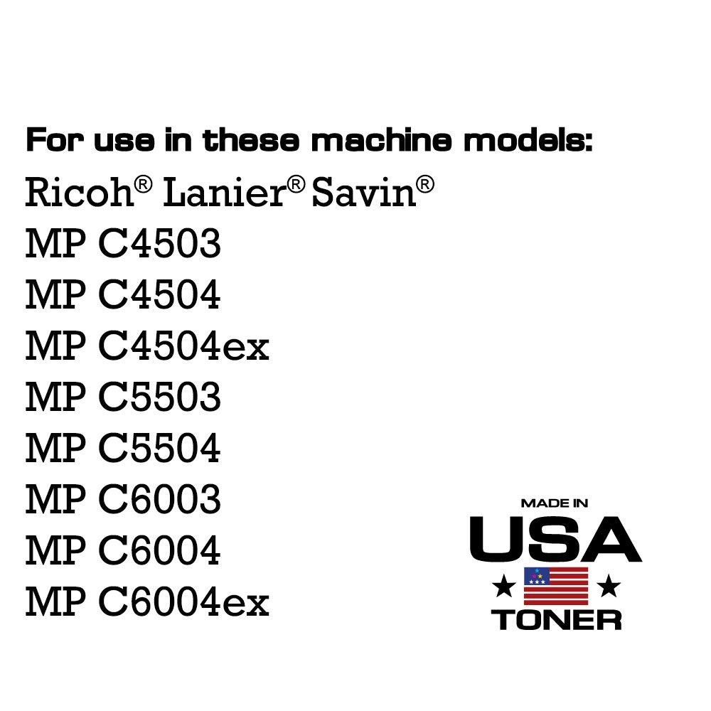 for Ricoh Savin Lanier MP C6003, C4503, C4504, C5503, C6004, 841852, 84151, 8…