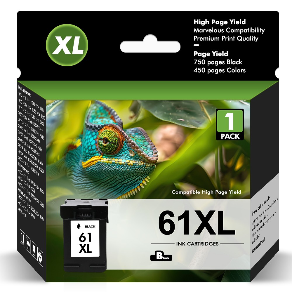 61 XL 61XL Ink Cartridges for HP 61 ENVY 4500 4501 4502 4504 5530 5531 5535 5539