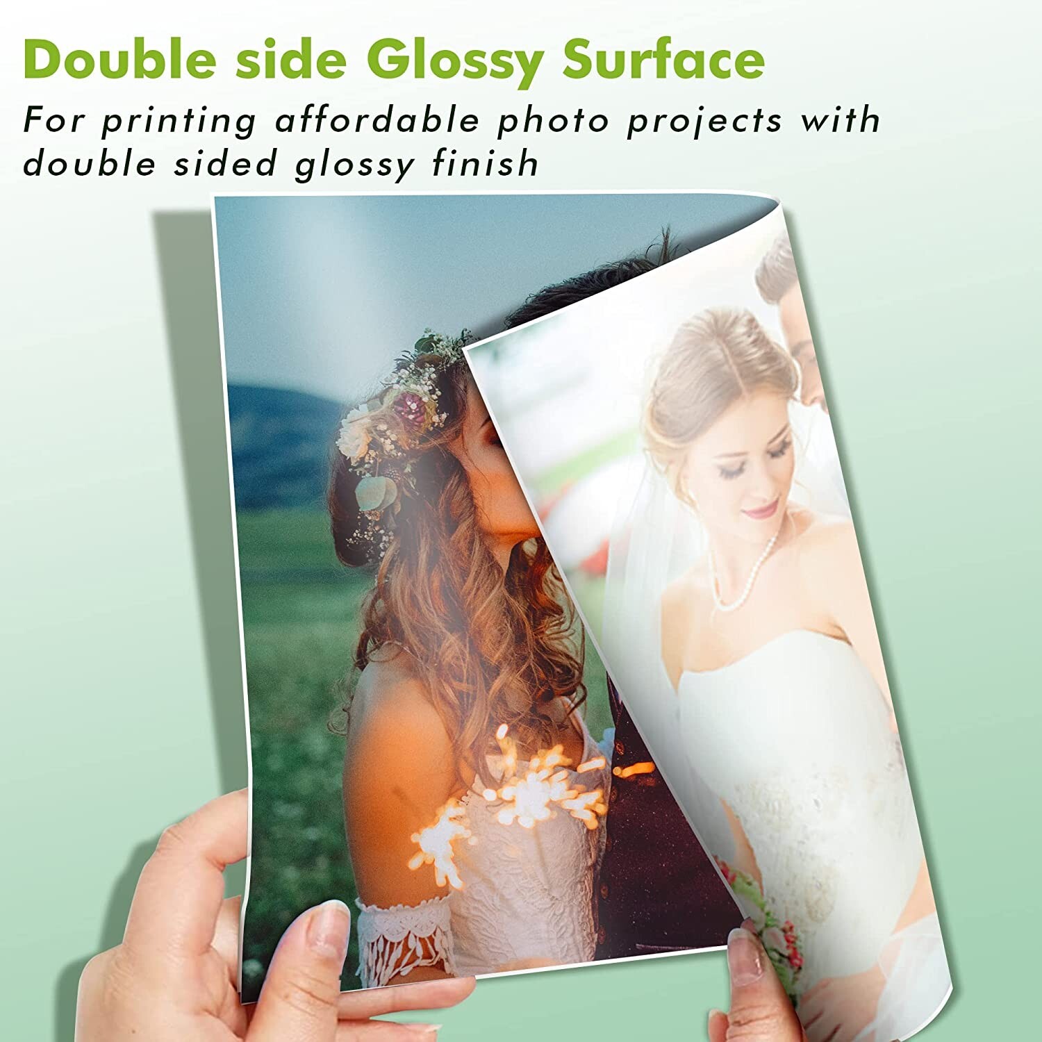 100 Sheets Koala Double Sided Glossy Photo Paper 11×17 32lb Inkjet Printer 120g