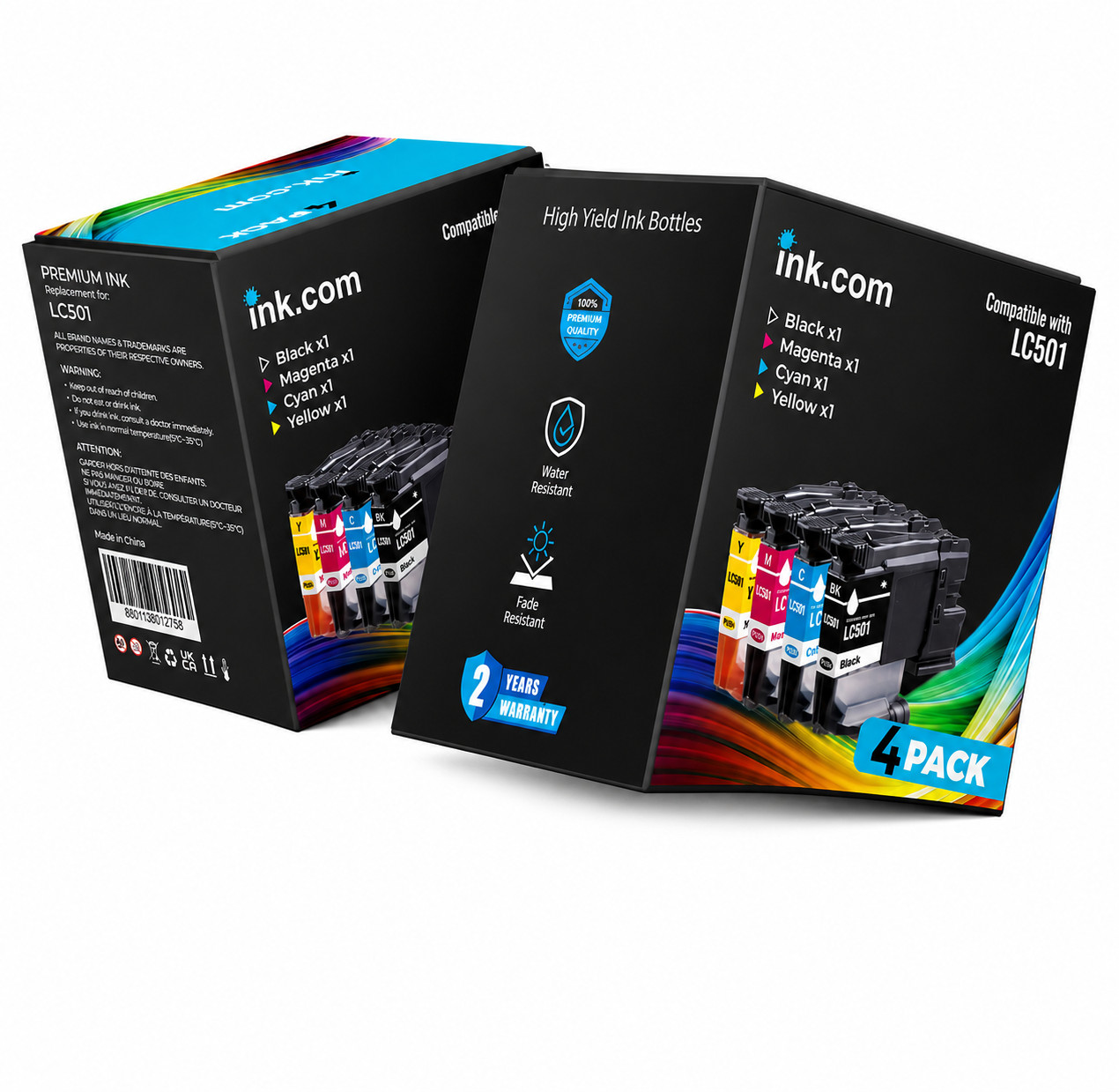 Ink .com LC501 Compatible Ink Cartridge for Brother MFC-J1260, J1360DW, J1410DW