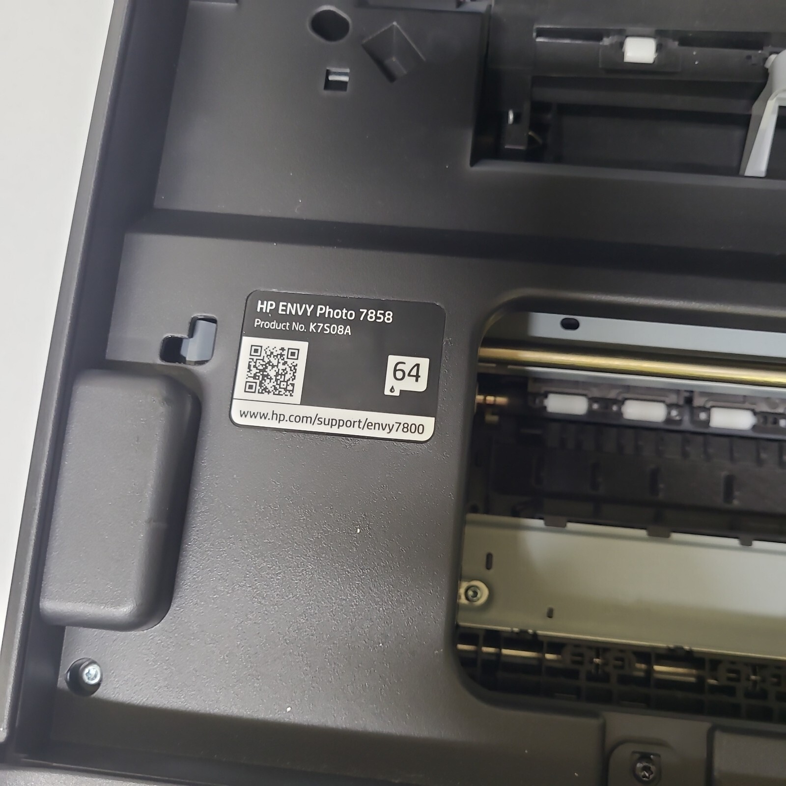 HP Envy Photo 7858 7855 Color Inkjet Printer NO INK All-in-One Wireless Scan