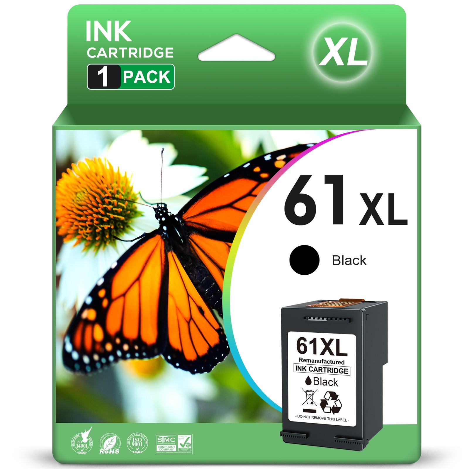 61XL 61-XL Ink Cartridge compatible for HP 61XL OfficeJet 4630 4632 2620 2622