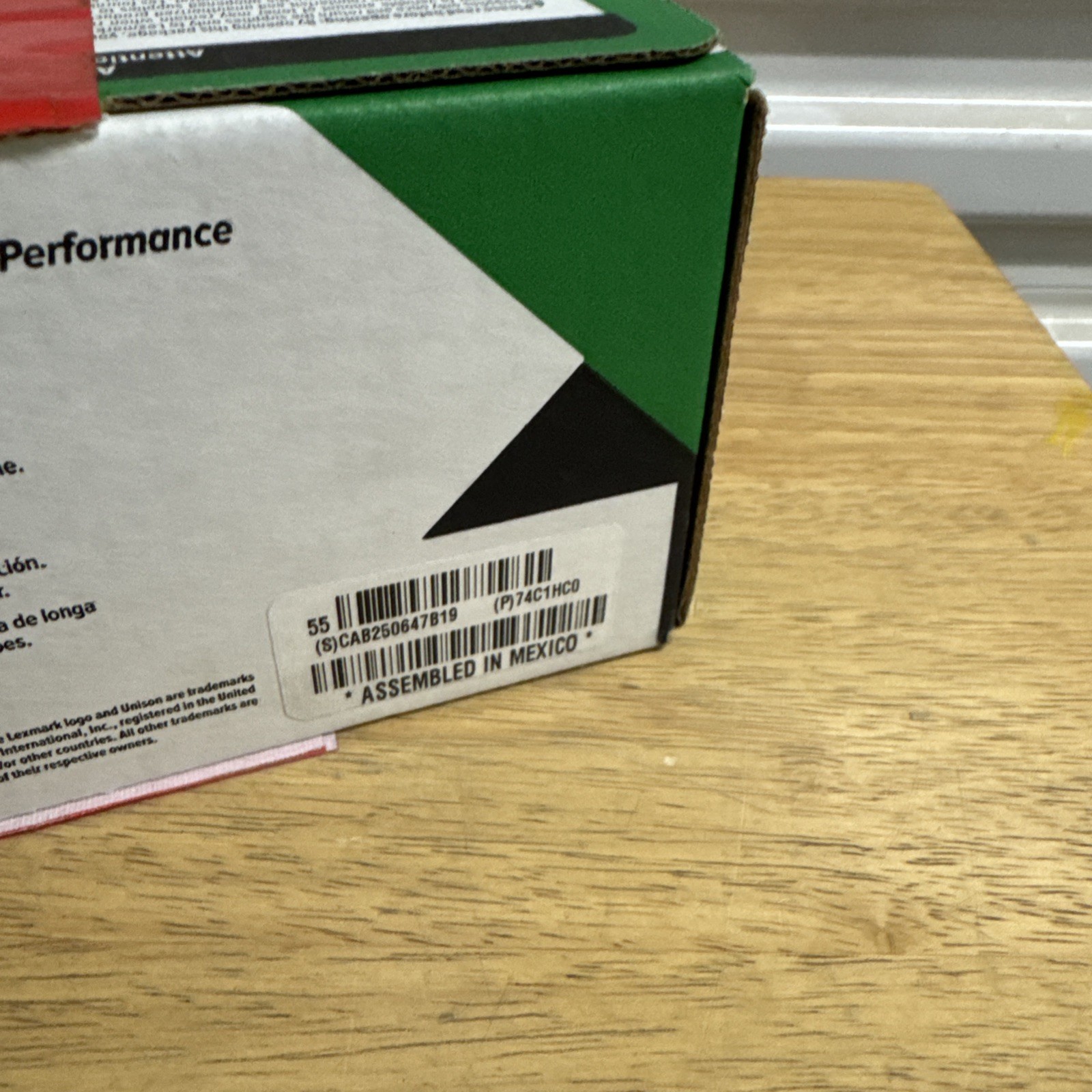 Lexmark 74C1HC0 CS725 Cyan High Yield Return Program Cartridge Toner