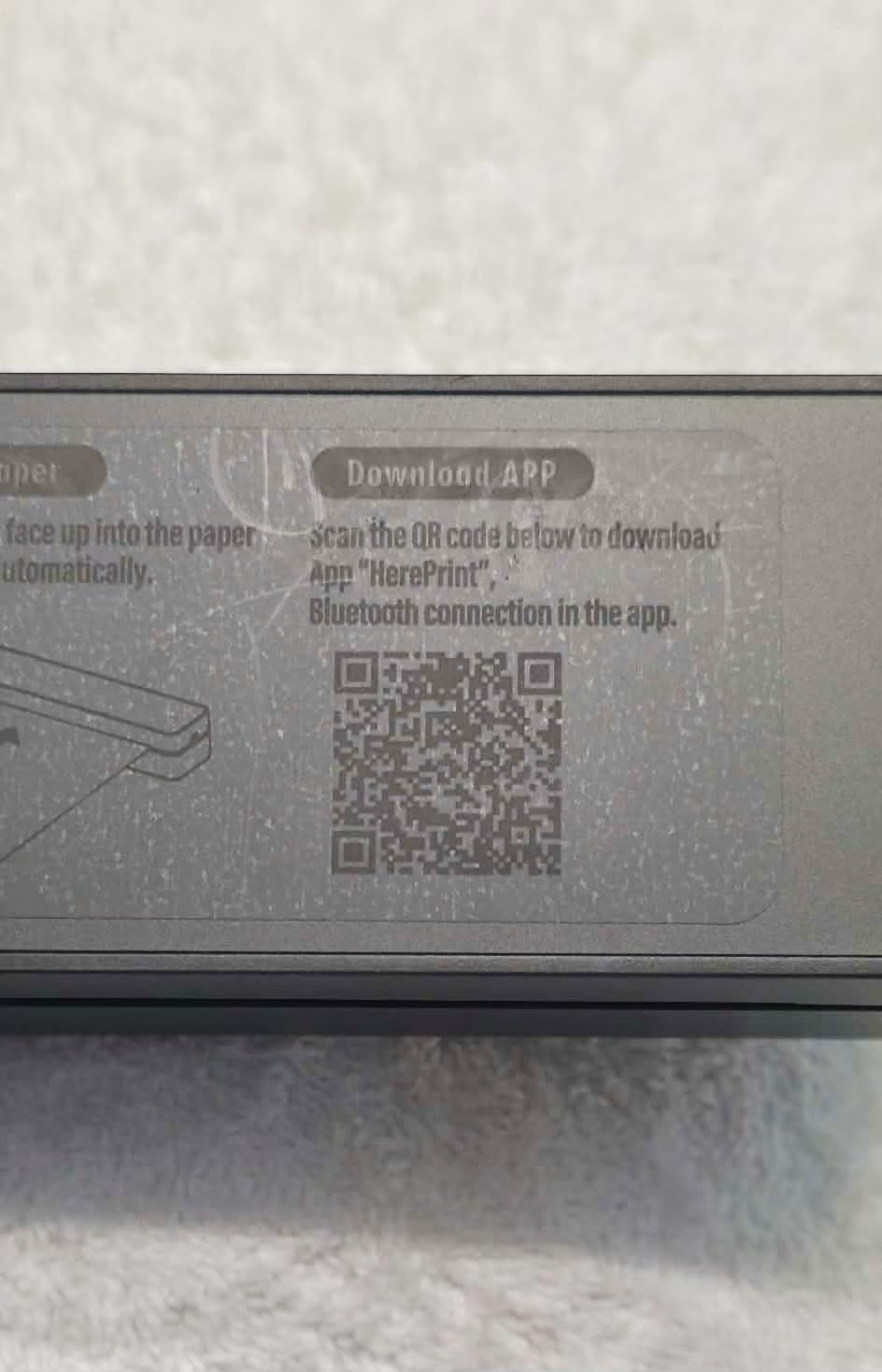 HPRT MT610 Pro Mobile Printer Wireless for Travel, Inkless Bluetooth Compact