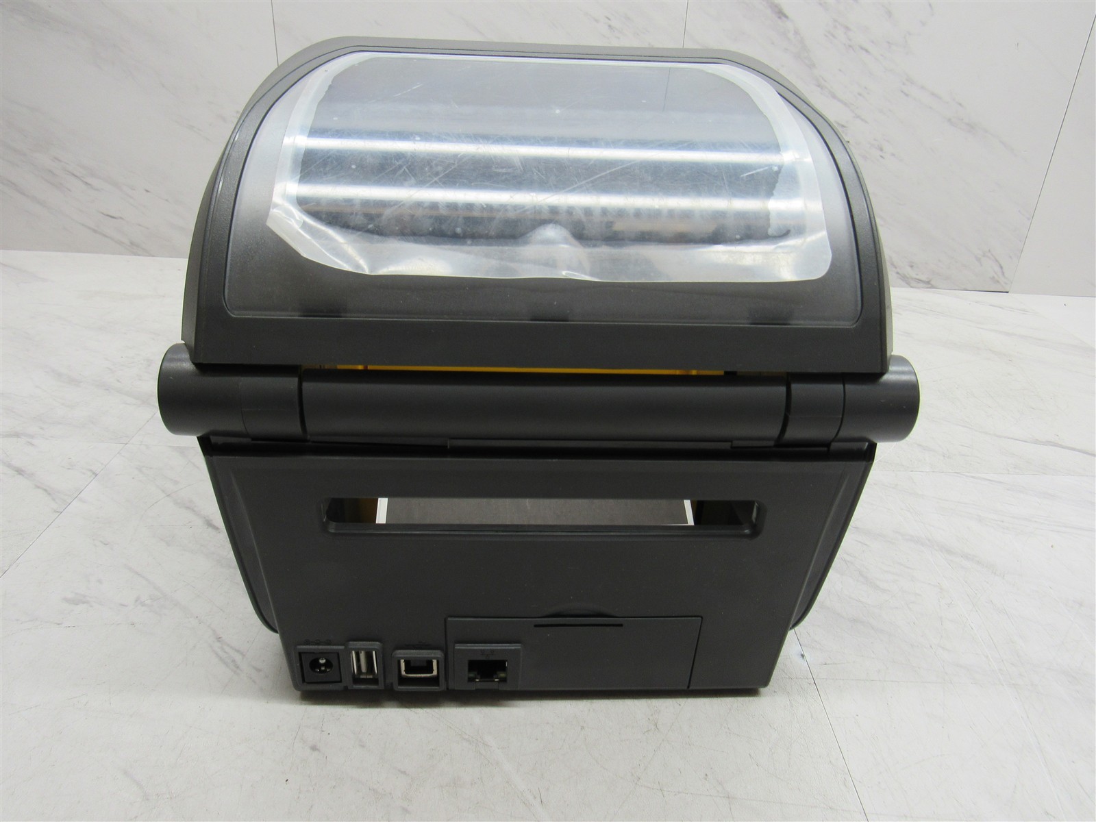 Zebra ZD420 ZD42042-T01E00EZ Thermal Barcode Label Printer USB Network + Adapter