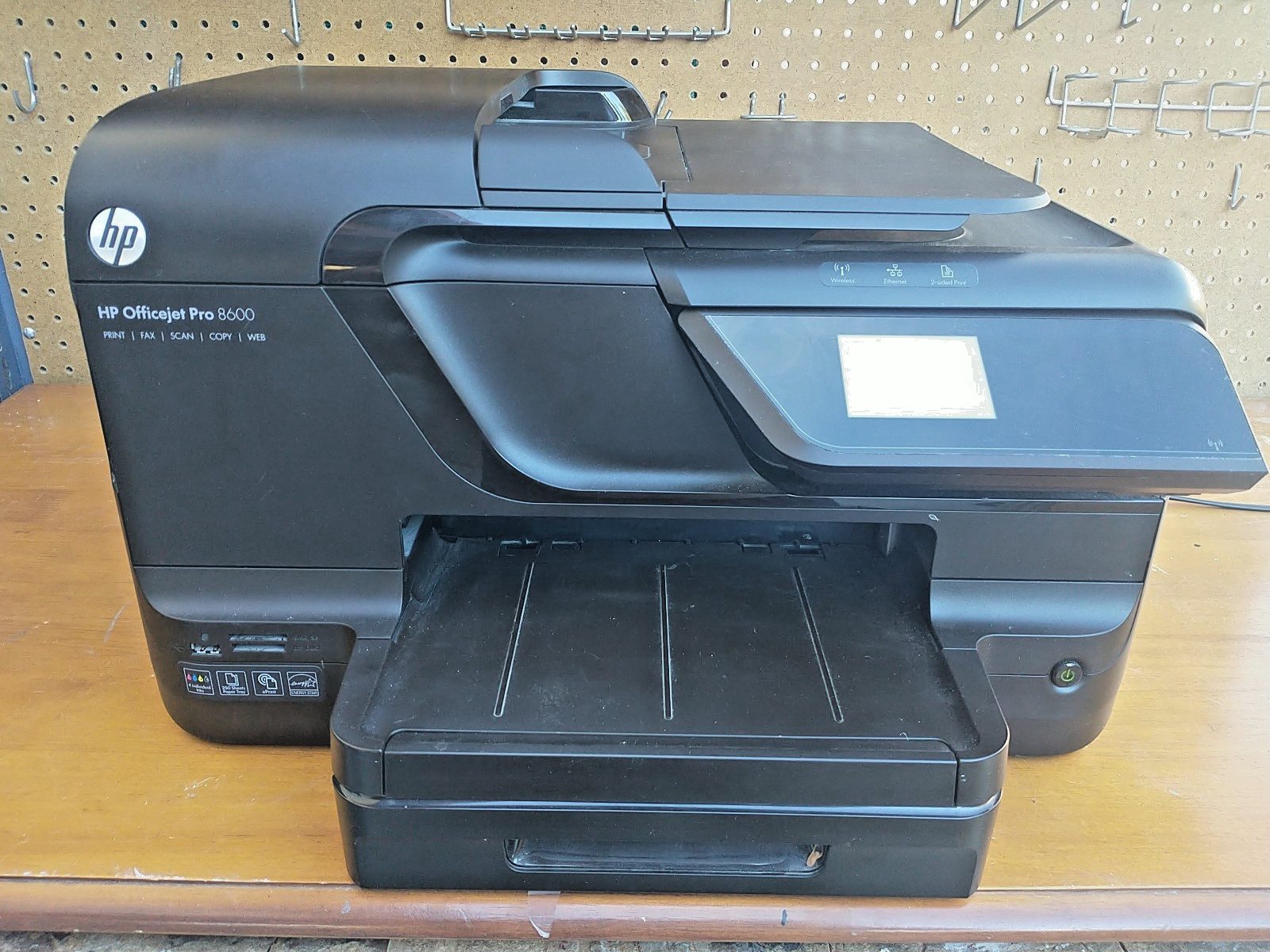 HP Officejet Pro 8600 Wireless All-in-One Printer N911a,color,fax,scan, A+ donor