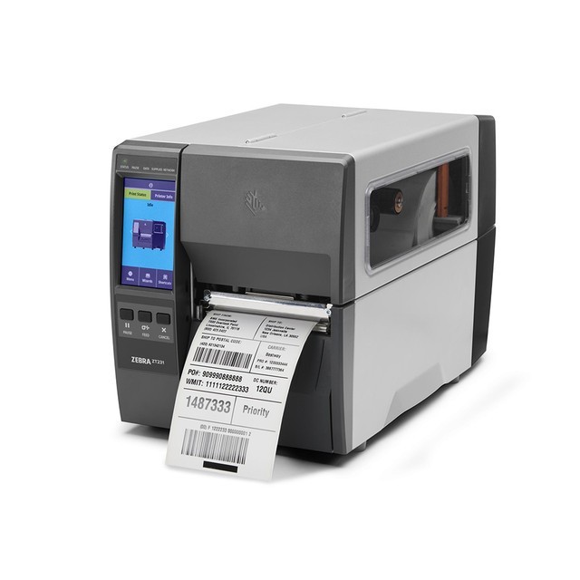 Zebra ZT231 203dpi Thermal Transfer Industrial Label Printer USB Ethernet NEW