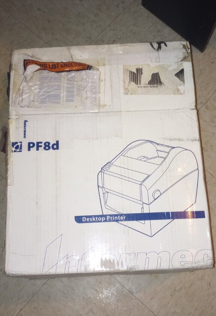 New Open Box Intermec PF8d Label Printer connectivity Ethernet (RJ-45) USB 2.0
