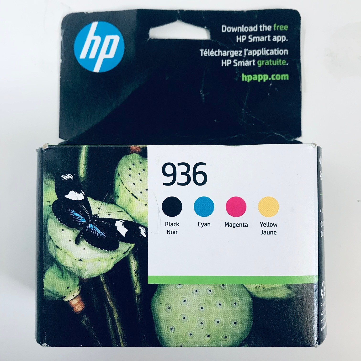 4/2025 Genuine HP 936 Standard Capacity Ink Cartridges 4 Pack B/C/M/Y 6C3Z5LN