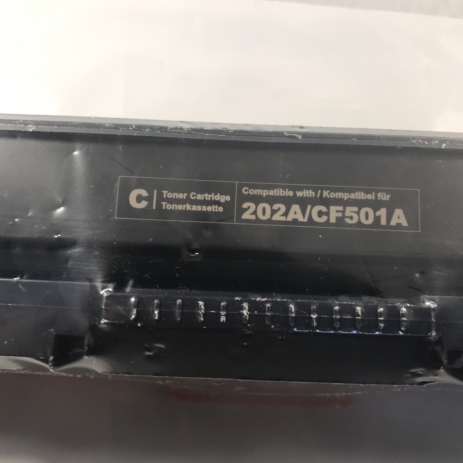 2 PK Black/Cyan 202A/CF500A Toner Cartridge for HP LaserJet Pro MFP M280