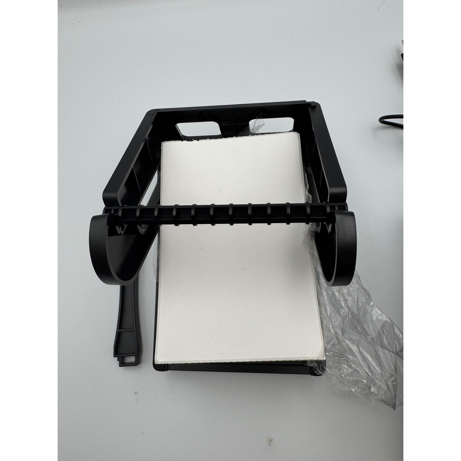Jadens Thermal Shipping Label Printer Black with External Holder and Labels