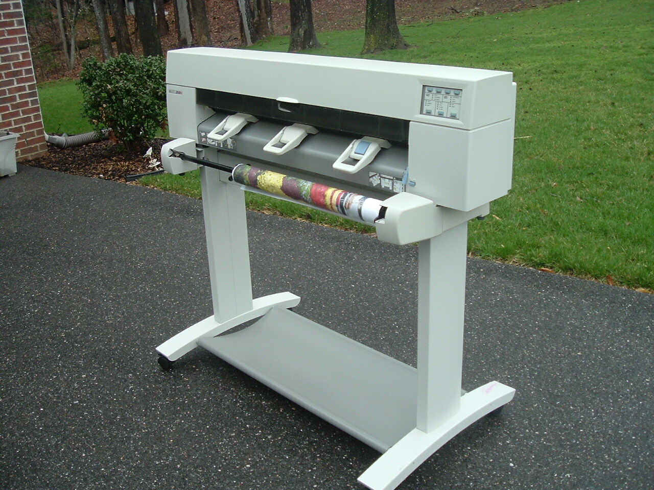 Instructions how to install drivers for HP Designjet 455, 488 for Windows 10,8,7