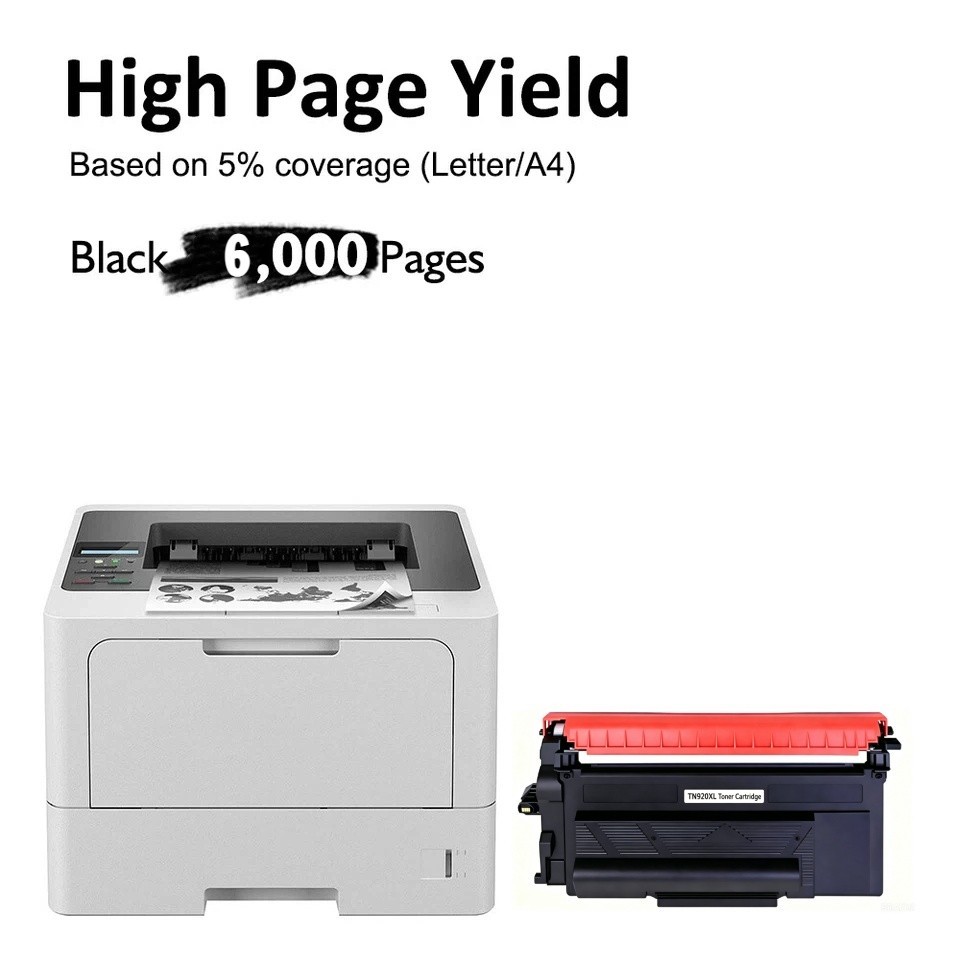 10PK Compatible TN920XL Toner With Chip For Brother HL-L6415DW High Yield