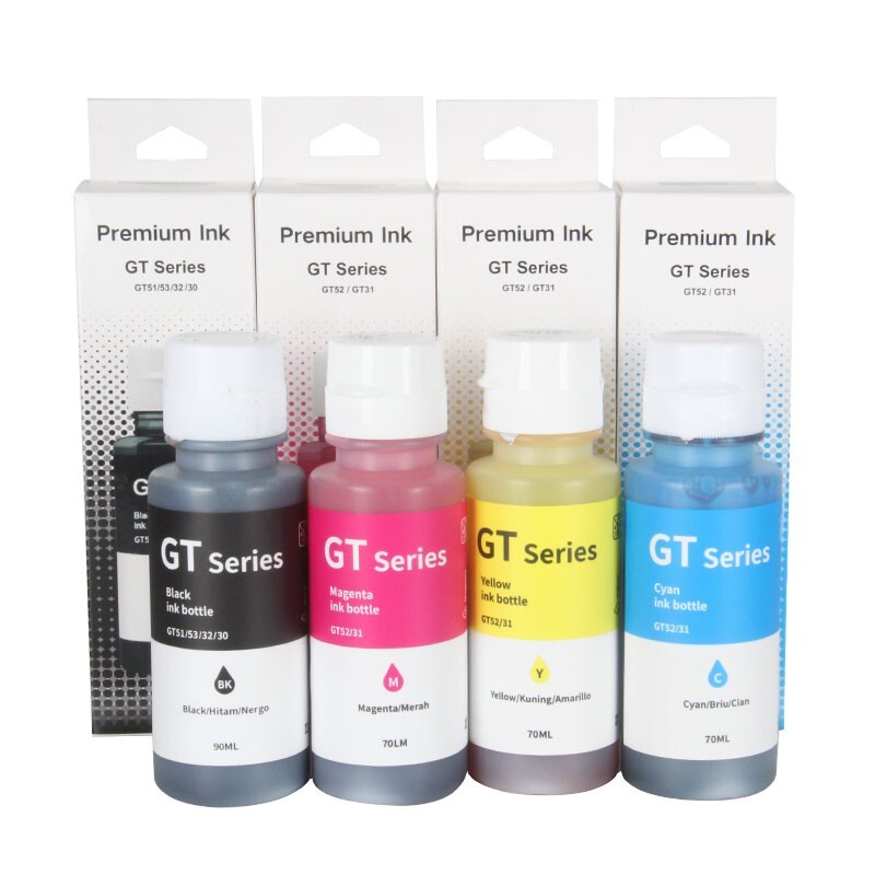 New ink cartridge refill kits compatible HP 32xl/31 ink bottle 4pk BK/C/M/Y