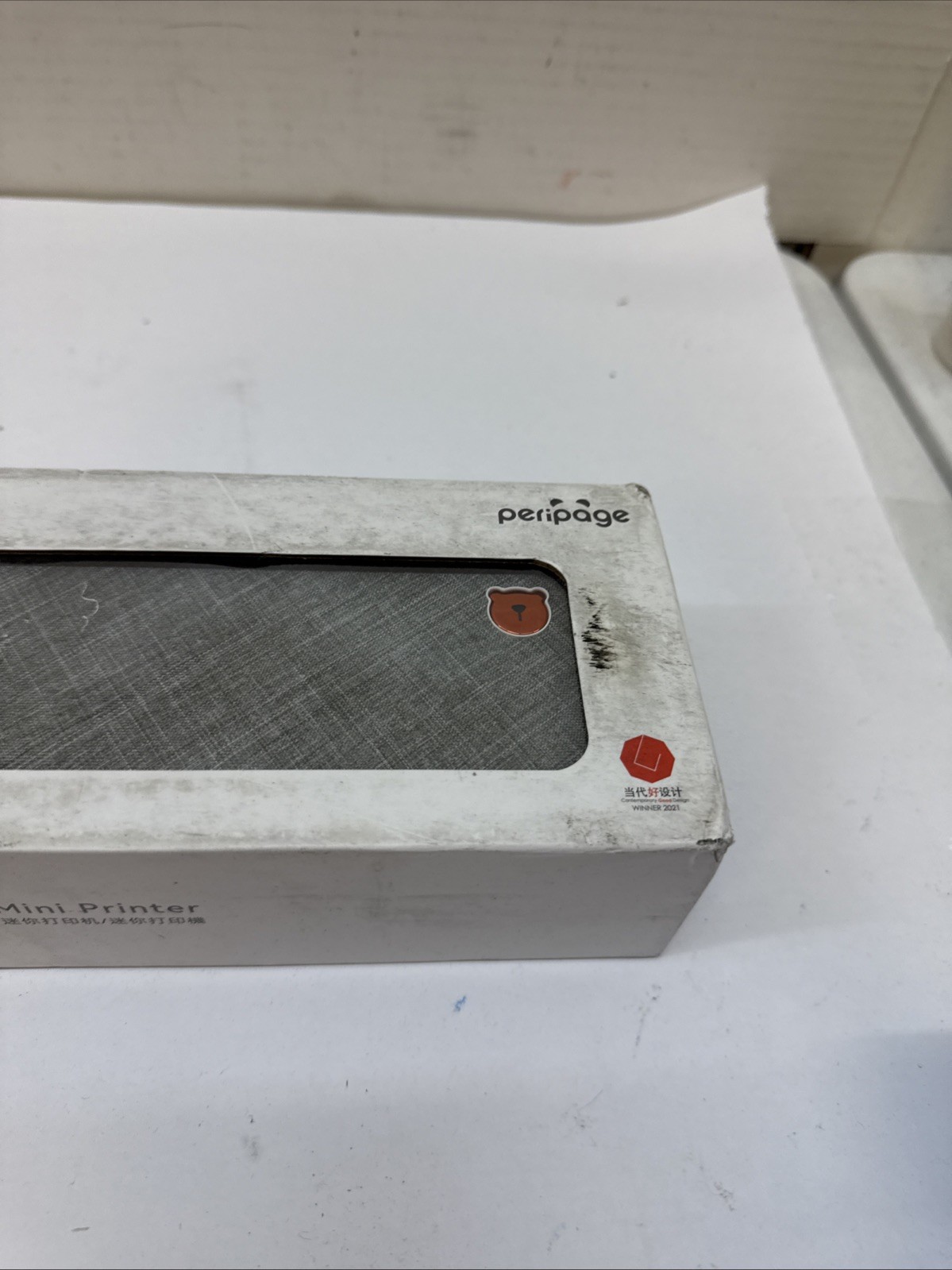 PeriPage A40 Mini Portable Thermal Printer Grey