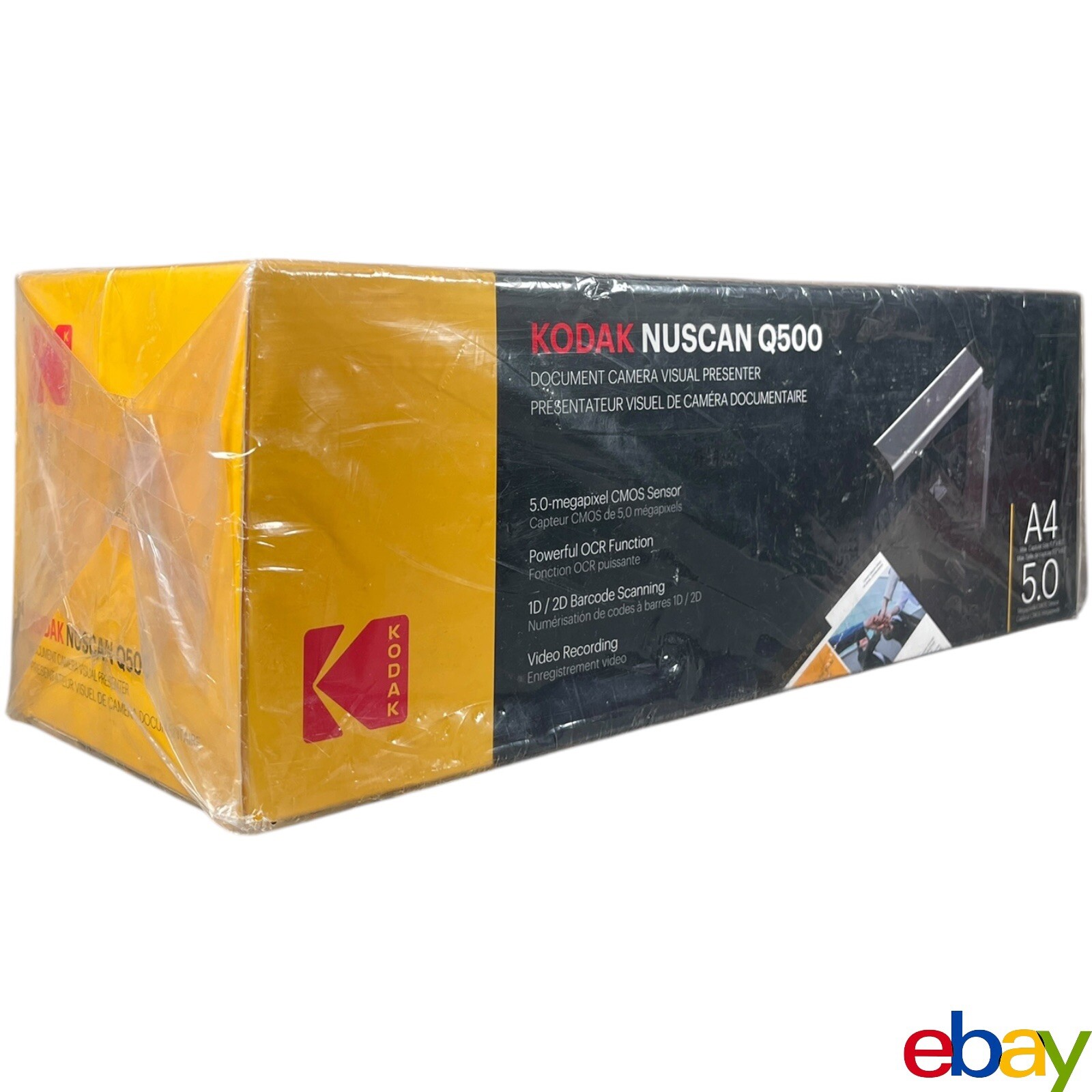 Kodak NUSCAN Q500 Document Camera Visual Presenter 5MP 2592 x 1944 5.0 Meagpixel