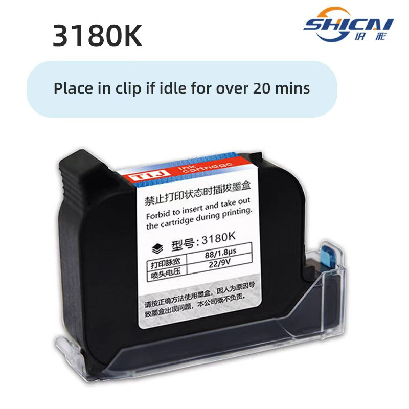 3 pieces Handheld Inkjet Printer Ink Cartridges Dry Quickly and Print Clearly