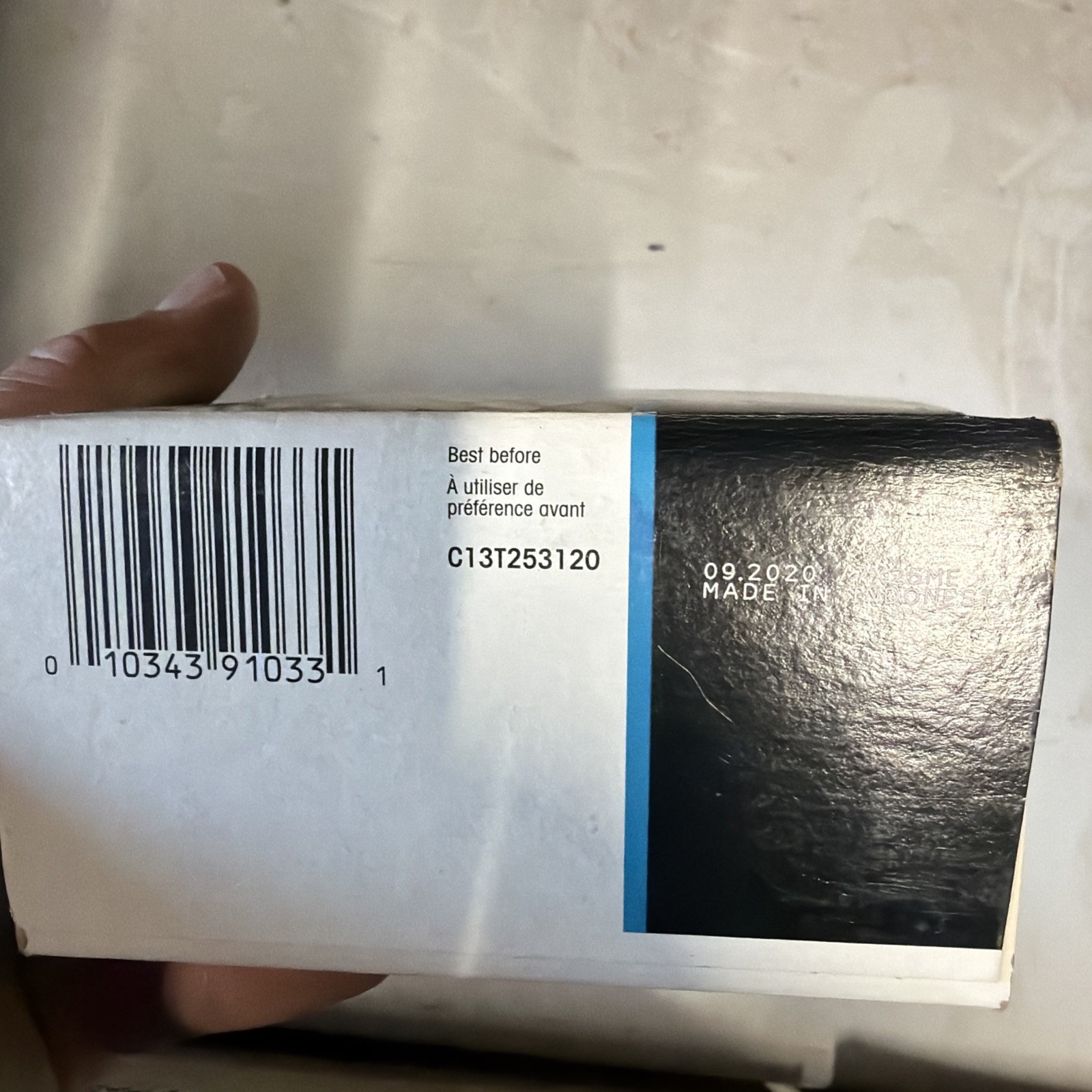 Genuine Epson 252XL Black Ink Cartridge High Capacity 3X More Prints New 09/20