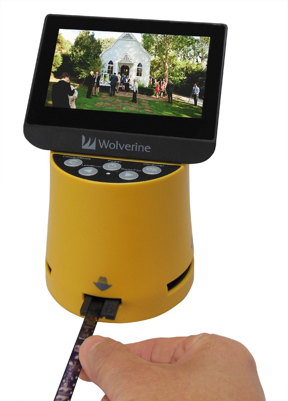 8-in-1 Film to Digital Converter, 35mm, 127, 126, 110, APS, 4.3″ Screen, HDMI Ou