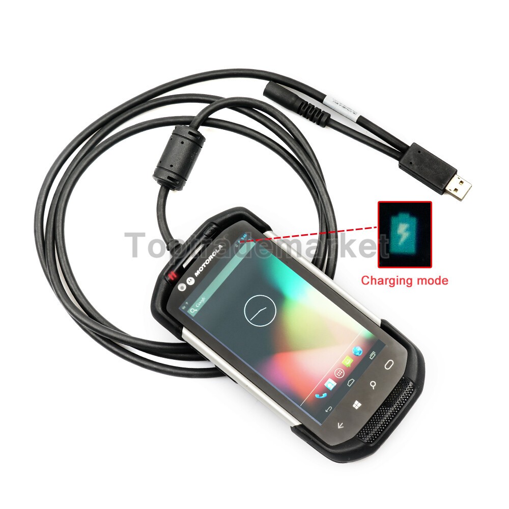 USB Client DATA Comm & Power Charging Cable for Zebra Motorola TC70 TC75 TC72 77