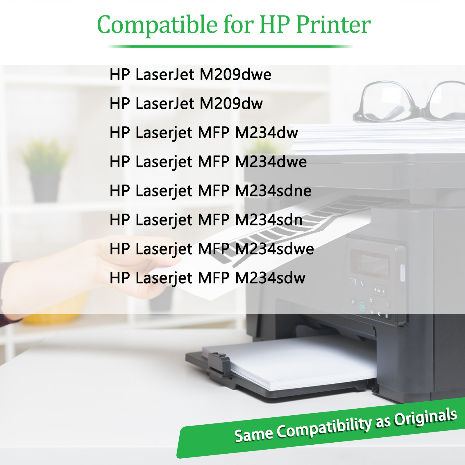 Greencycle W1340A 134A Toner for HP LaserJet M209dw MFP M234dw M234sdn No Chip