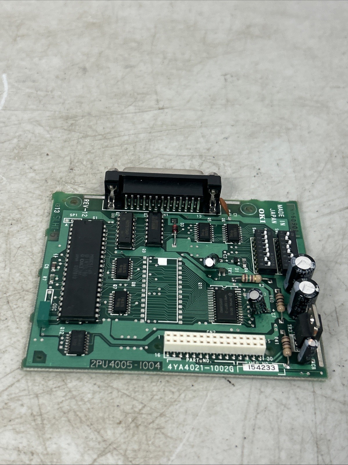 Oki 4YA4021-1002G RS232 Network Serial Card for Okidata Microline Printers