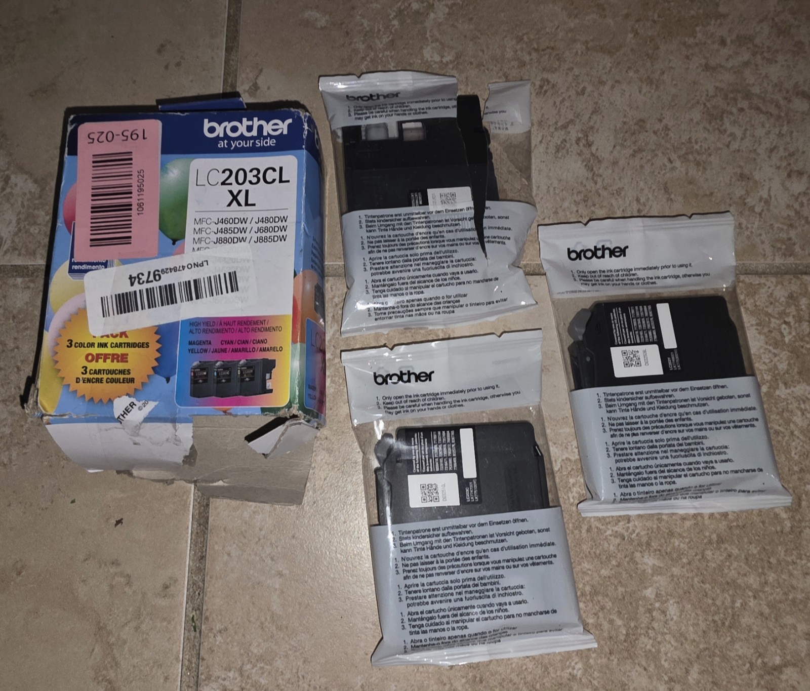 LC2033PKS High Yield Ink Cartridge 3 Black