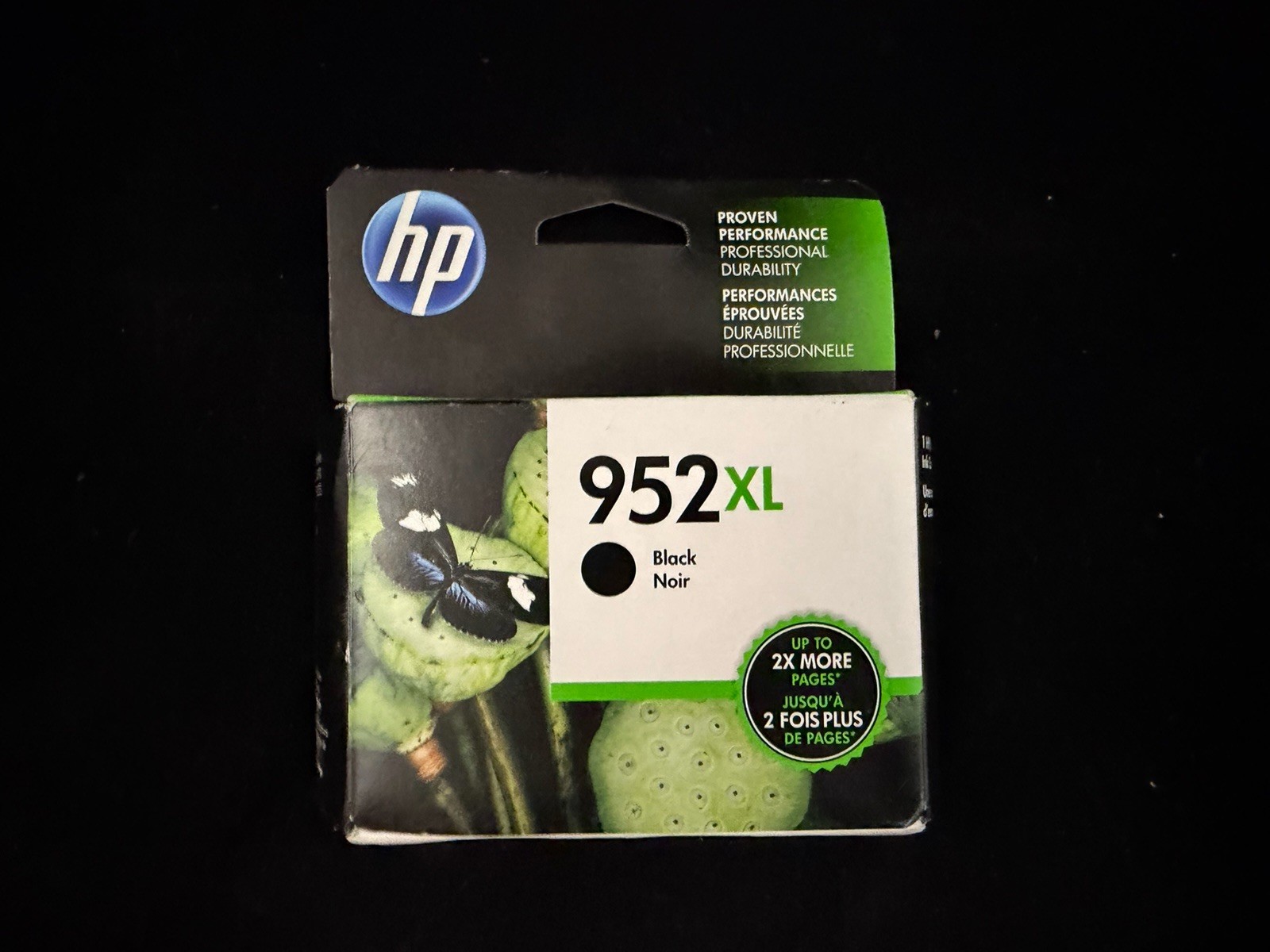 Genuine HP F6U19AN (952XL) High Yield Black Ink Cartridge EXP:2019