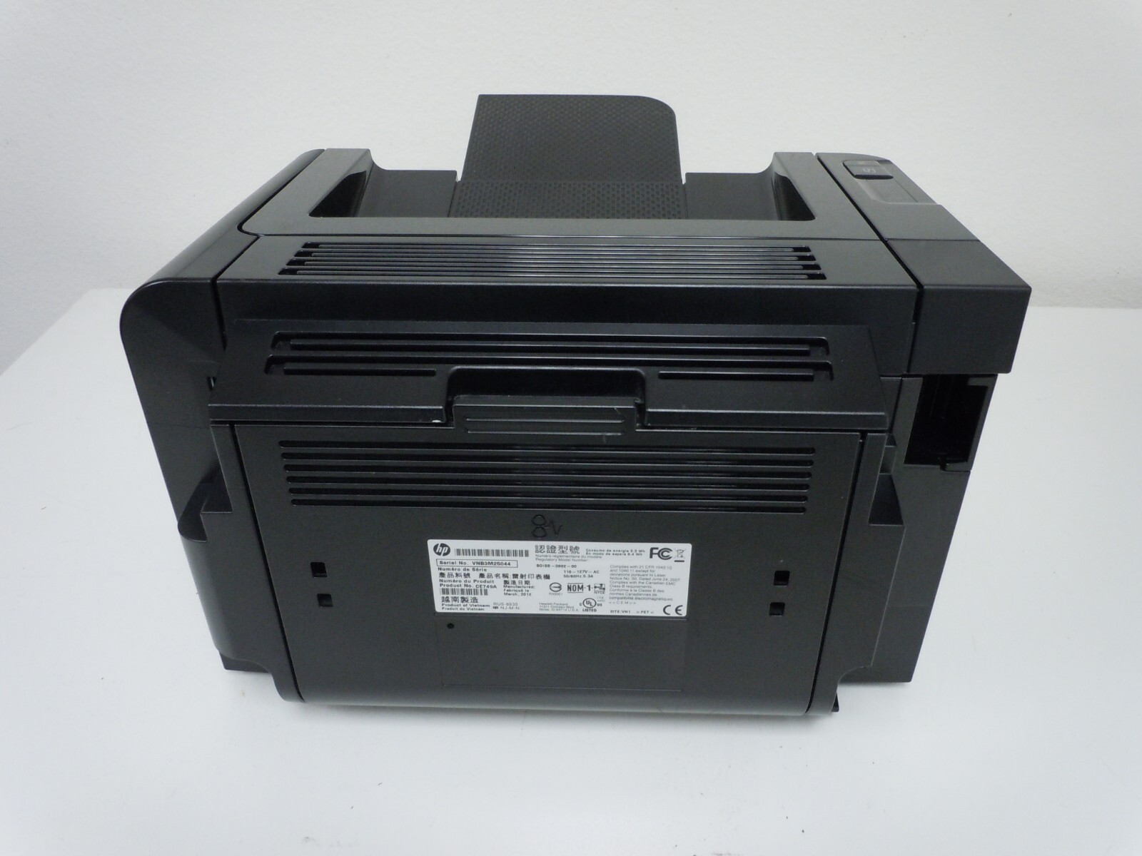 HP LaserJet Pro P1606dn Laser Printer w/Genuine 78A Toner *Low Pages 27k or less