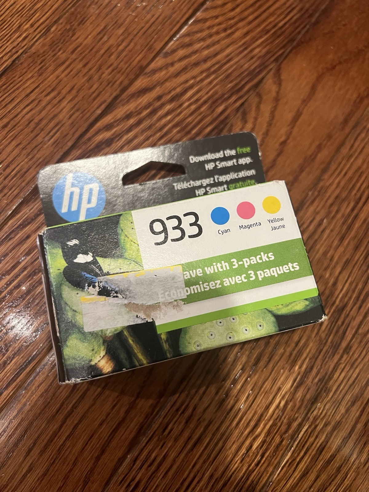 HP Ink Catridges 933 Color cartridges new open box
