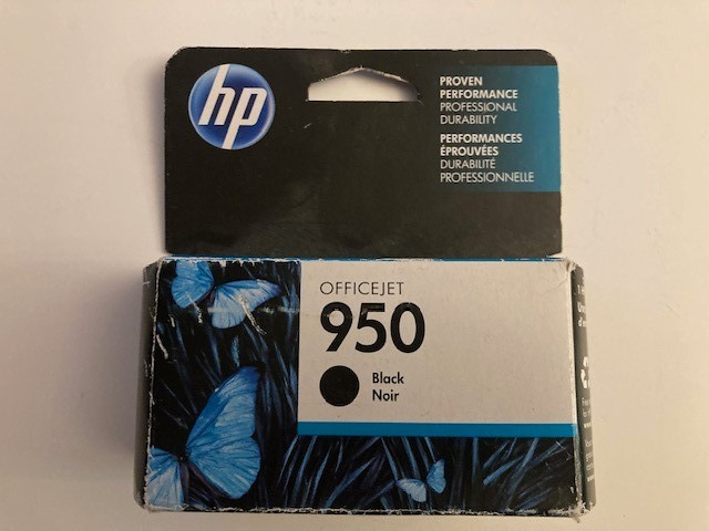 HP 950 Officejet Single Ink Cartridge – Black (CN049AN#140): Standard Nov-2017