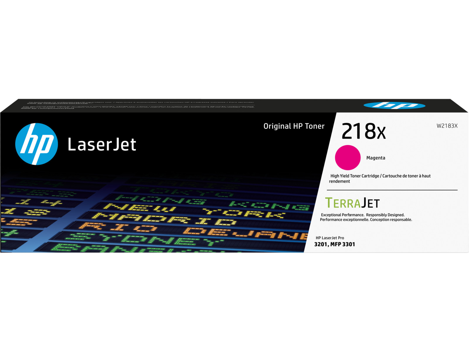 HP 218X High Yield Magenta Original LaserJet Toner Cartridge, ~2,500 pages