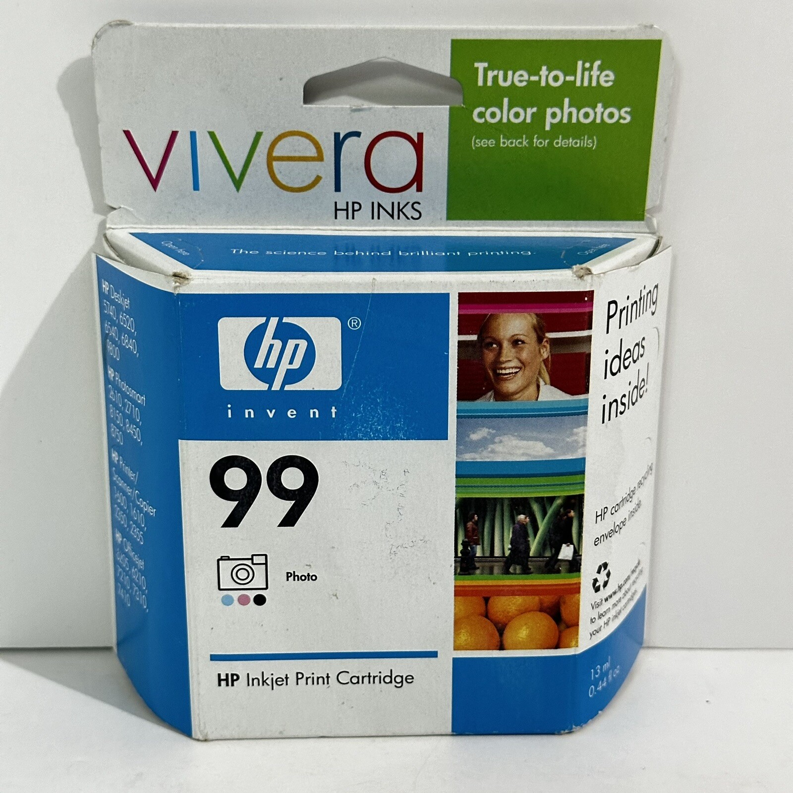 Genuine HP 99 VIVERA Inks Tri Color Inkjet Print Cartridge NEW SAME DAY SHIP
